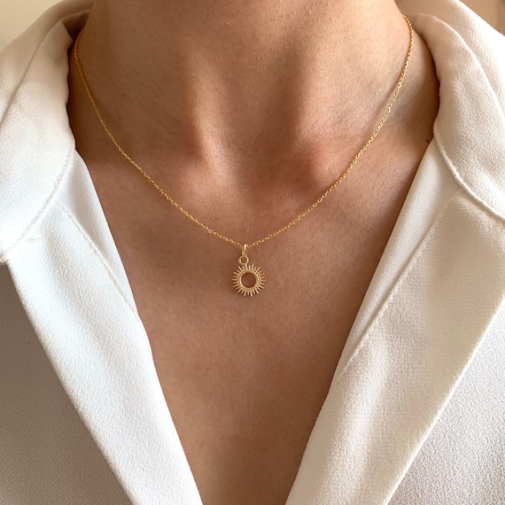 Collier En Acier Inoxydable Pour Femmes Plaque Or - Prix en Algérie