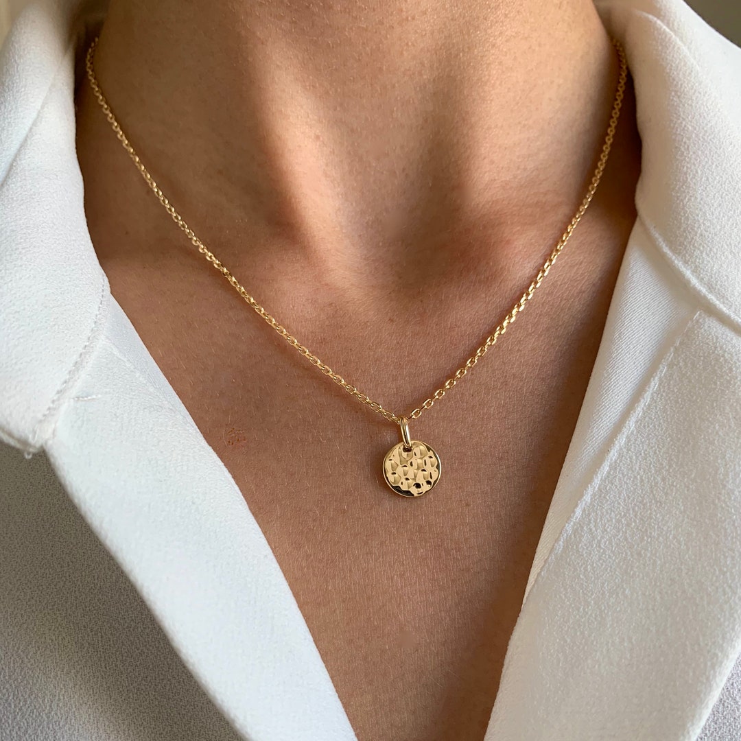 Pendentif Sirène En Plaqué Or Avec Chaîne Fine - Collier Médaille - Neuf Avec étiquettes