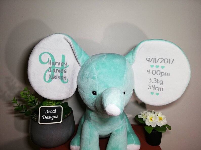 personalised elephant baby gifts