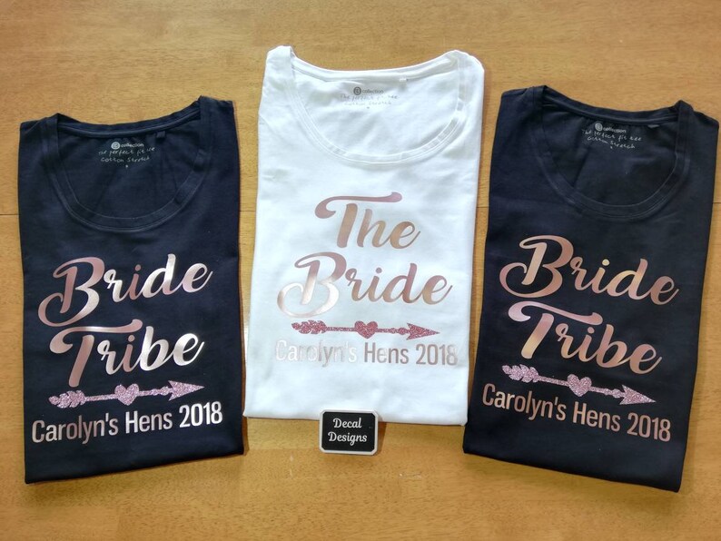 Personalised TShirt Decal DIY Custom Decal Etsy