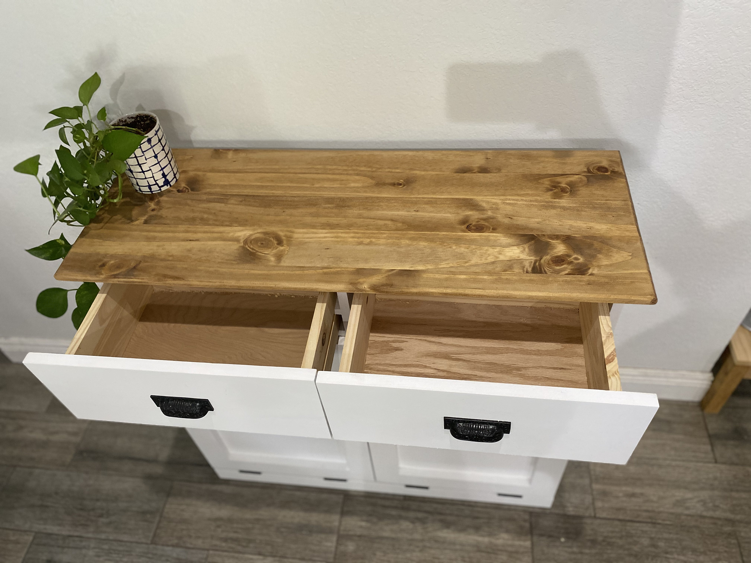 Trash Can Double Trash Bin Tilt Out Door & Double Etsy