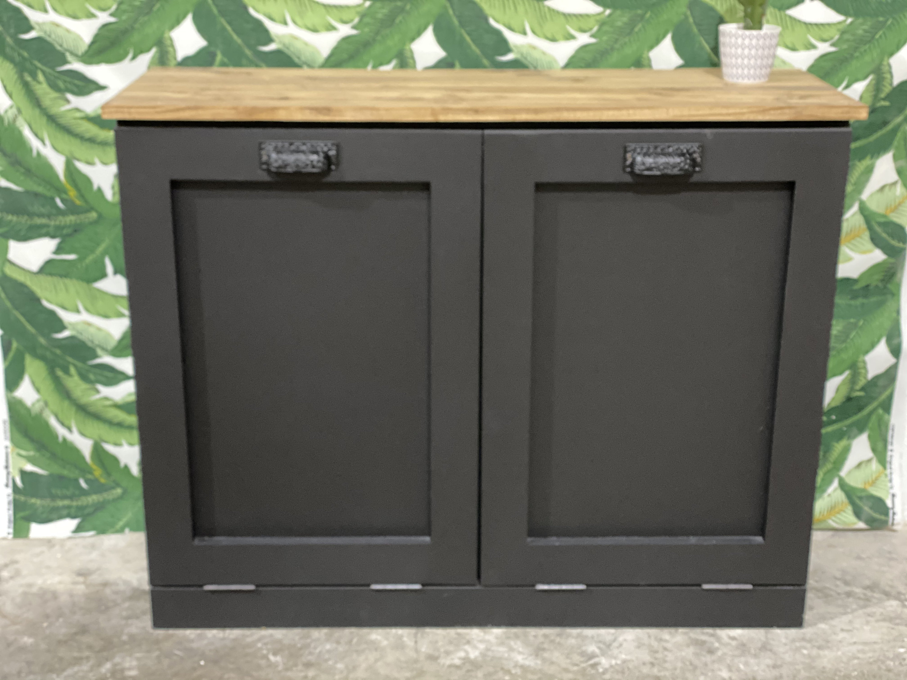 Trash Can Tilt Out Double Trash Can Tilt Out Trash Etsy