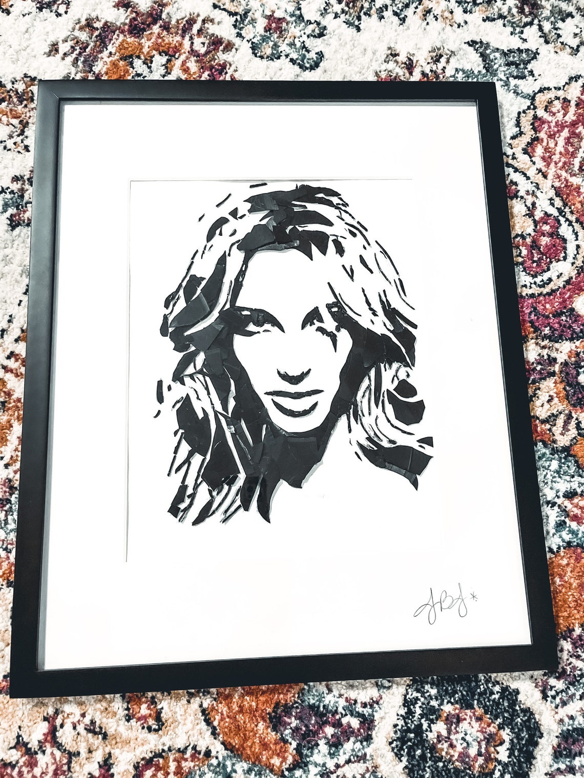 Britney Spears Vinyl Record Art Etsy