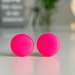 see more listings in the Matte stud earrings section