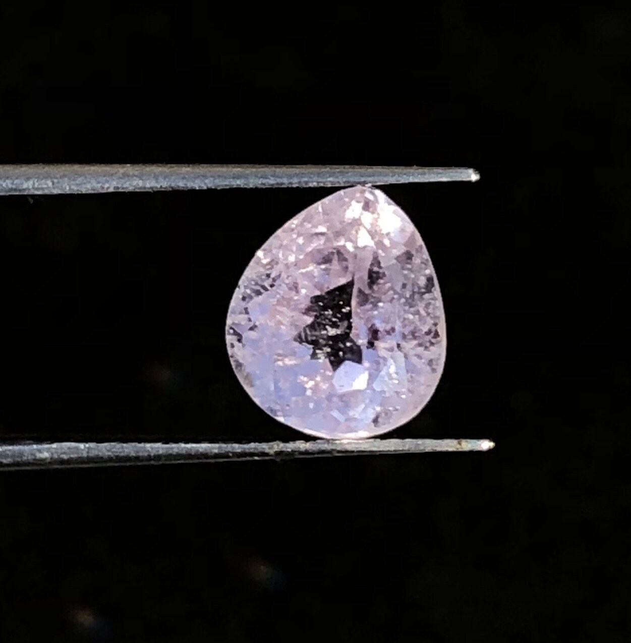 Loose Kunzite Cut heart Gemstone Faceted Gemstone 10x9mm Etsy