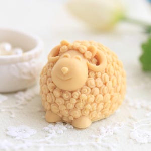 3D Curly Sheep silicone soap mold soap mold silicone molds mold for soap mold cake mold silicone mold fruit mold resin mold ice mold candle