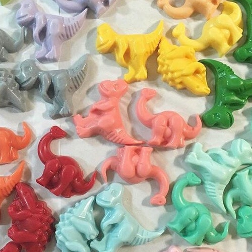 6 Cavities Large Dinosaurs Silicone Soap Mold Insects Silicone Etsy