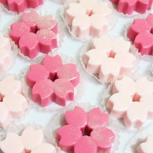 6-cavities Cherry Blossom silicone soap mold soap mold silicone molds plaster mold Ice mold silicone mold resin mold candle mold