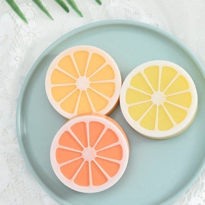 Oranges silicone soap mold Circle soap mold silicone molds plaster mold Ice mold silicone mold candle mold Circle soap mold