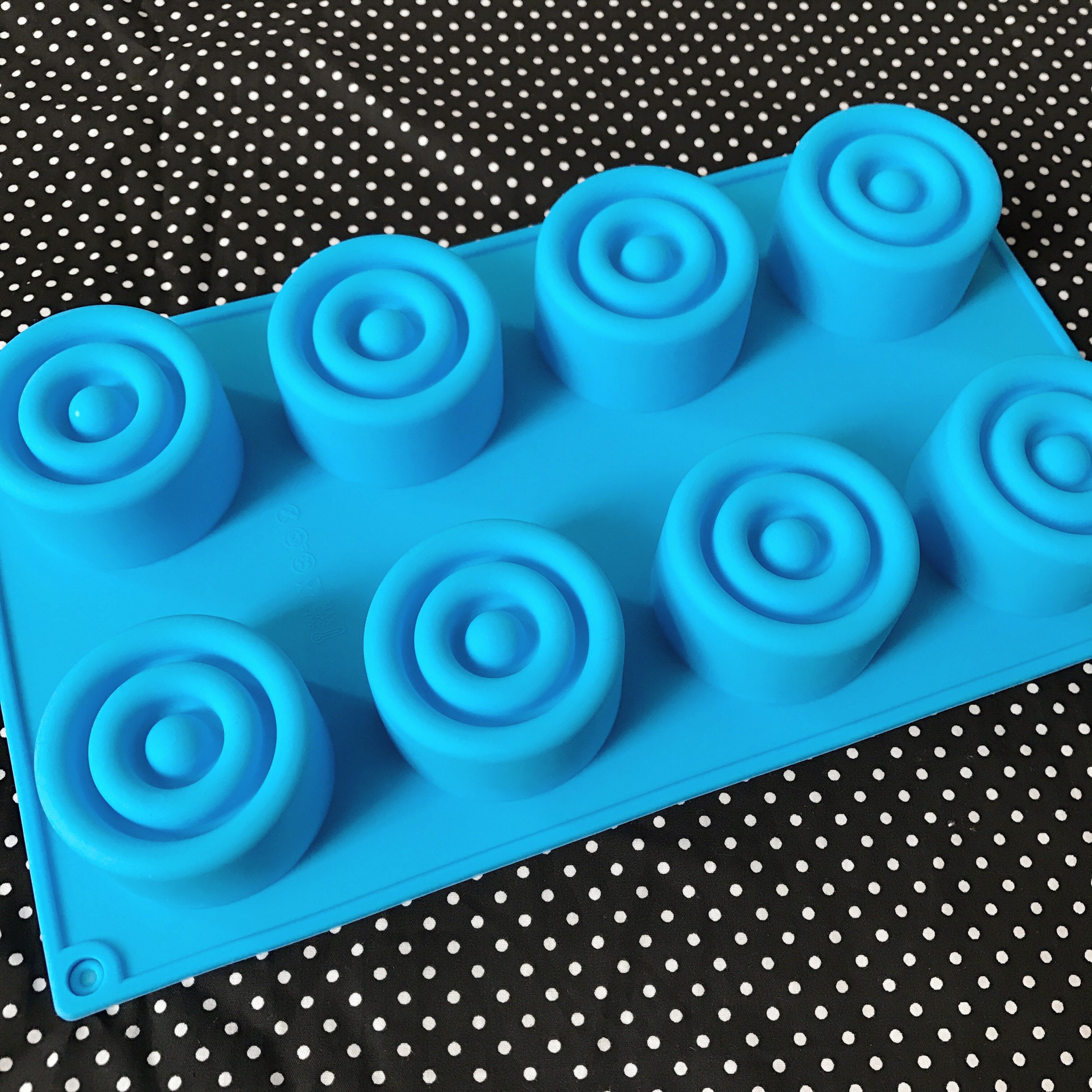 8 Cavities Sprial Circle Silicone Soap Mold Circle Soap Mold - Etsy
