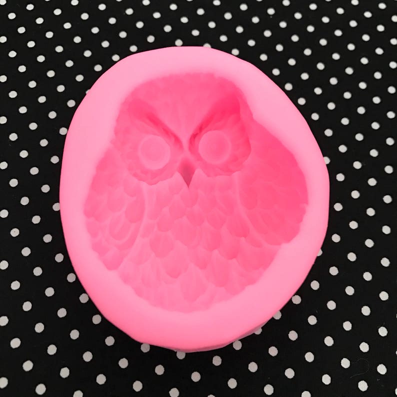 Type 3 3D Owl Silicone Soap Mold Soap Mold Silicone Molds Etsy