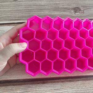 Mini Hexagon Shape silicone mold soap mold silicone molds plaster mold Ice mold silicone mold chocolate mold candle mold Bee Honeycomb mold