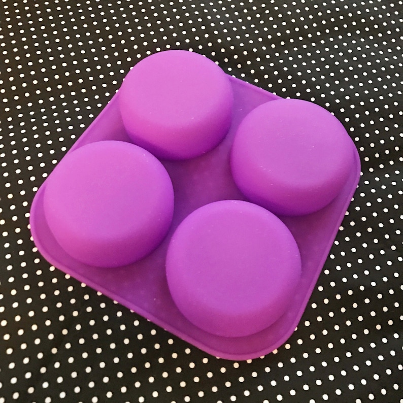 Círculo silicona molde de jabón molde de jabón moldes de imagen 3