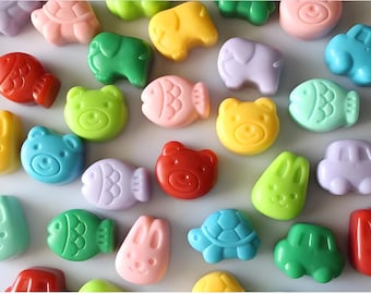12 cavities cute animals and flower silicone soap mold cute animals soap mold flowersilicone molds plaster mold silicone mold chocolate mold