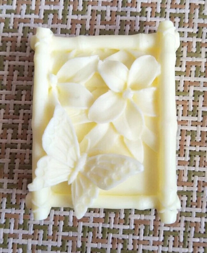 Butterfly flower silicone soap mold flower soap mold silicone molds Rose plaster mold Ice mold silicone mold resin mold candle mold