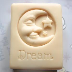 3D Mond & Stern Craft Art Silikon Seifenform Seifenform Silikonformen Mond Kerzenform Stern Gipsform Silikonform Mondform Resinform