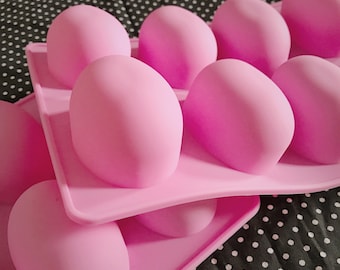8 Cavities Domed Stone Cobblestone Egg silicone soap mold soap mold silicone molds mold for soap mold cake mold silicone mold resin mold