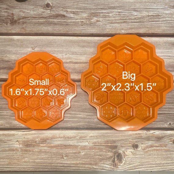Mini Hexagon Shape Silicone Mold Soap Mold Silicone Molds Plaster Mold Ice Mold  Silicone Mold Chocolate Mold Candle Mold Bee Honeycomb Mold 