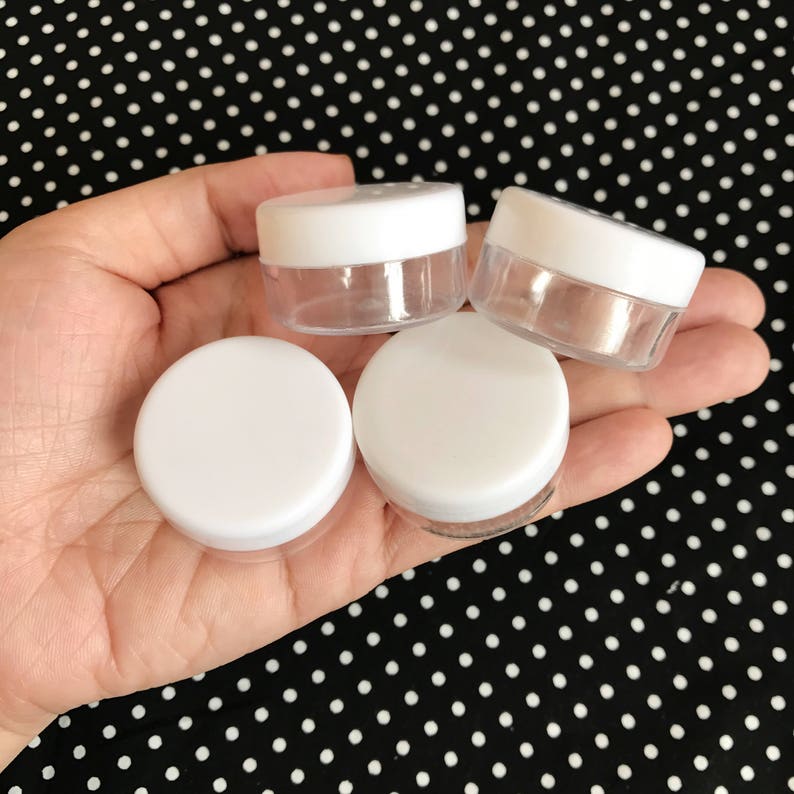 10 Pcs/ 10g/0.34oz Empty Cosmetic Lip Balm Pots Container Etsy