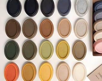 15 cavities Oval silicone soap mold Oval soap mold silicone molds Oval plaster mold Ice mold silicone mold resin mold candle mold
