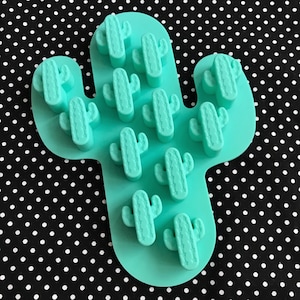 Mini Cactus silicone soap mold silicone molds Cactus plaster mold Ice mold silicone mold resin mold candle mold chocolate