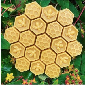Bee Honeycomb silicone soap mold soap mold silicone molds plaster mold Ice mold silicone mold resin mold candle mold