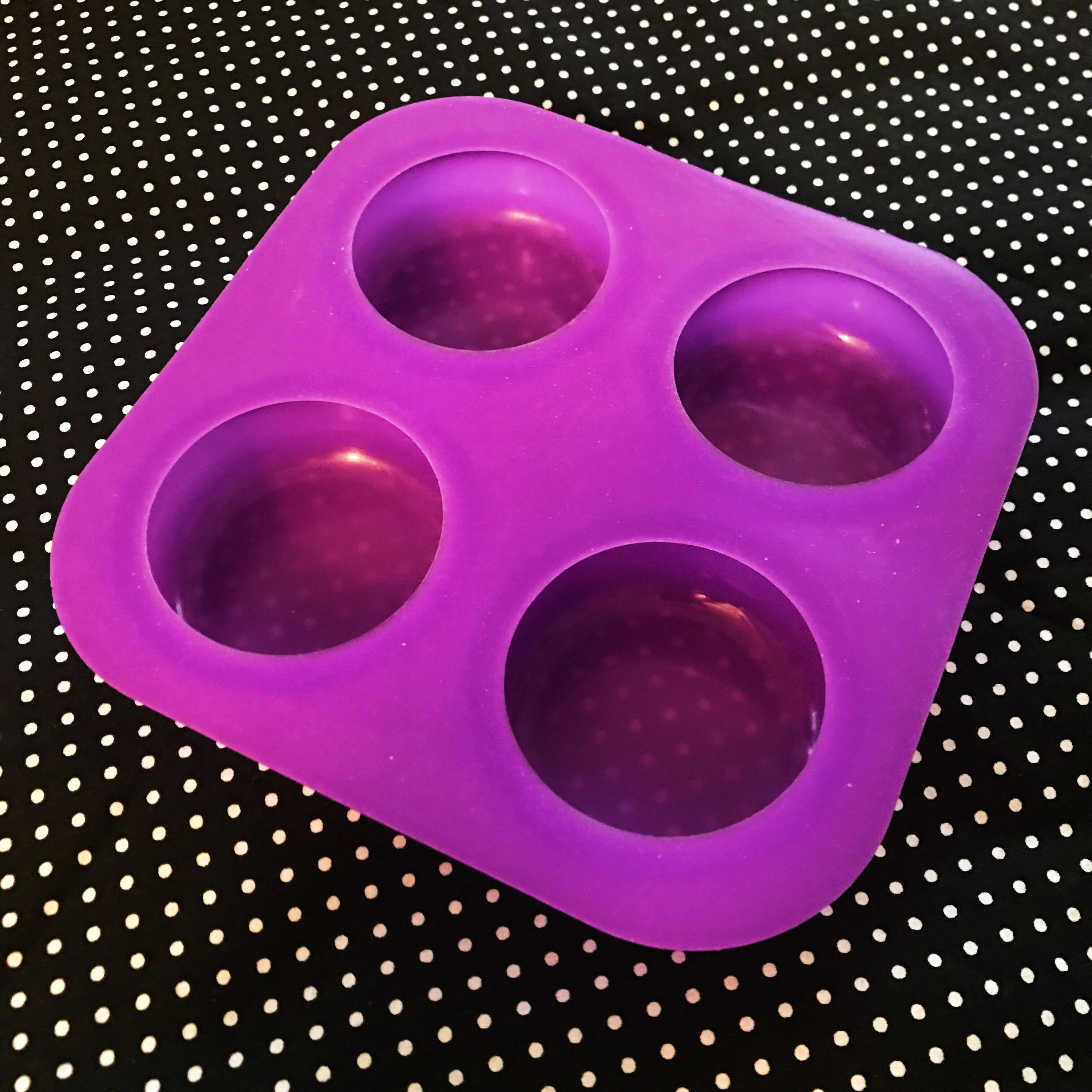 Circle Silicone Soap Mold Soap Mold Silicone Molds Plaster Etsy