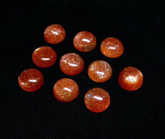 Pierre de soleil soleil soleil ronde Cabochon, Cabochon lisse Lot de Pierre de soleil naturelle, taille 15 x 15 MM, 119 Cts, Pierre de soleil pierres précieuses en vrac, Pierre de soleil 10 pièces Lot. e32052 Pierre de soleil soleil soleil ronde Cabochon, Cabochon lisse Lot de Pierre de soleil naturelle, taille 15 x 15 MM, 119 Cts, Pierre de soleil pierres précieuses en vrac, Pierre de soleil 10 pièces Lot. e32052