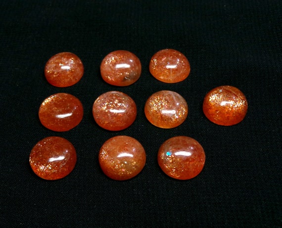 Pierre de soleil soleil soleil ronde Cabochon, Cabochon lisse Lot de Pierre de soleil naturelle, taille 15 x 15 MM, 119 Cts, Pierre de soleil pierres précieuses en vrac, Pierre de soleil 10 pièces Lot. e32052 Pierre de soleil soleil soleil ronde Cabochon, Cabochon lisse Lot de Pierre de soleil naturelle, taille 15 x 15 MM, 119 Cts, Pierre de soleil pierres précieuses en vrac, Pierre de soleil 10 pièces Lot. e32052