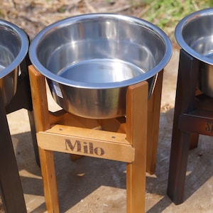 Dog Bowl Stand, Extra Large Dog bowls 2800ml,  Large Dog bowls 1500ml, Medium Dog bowls 750ml