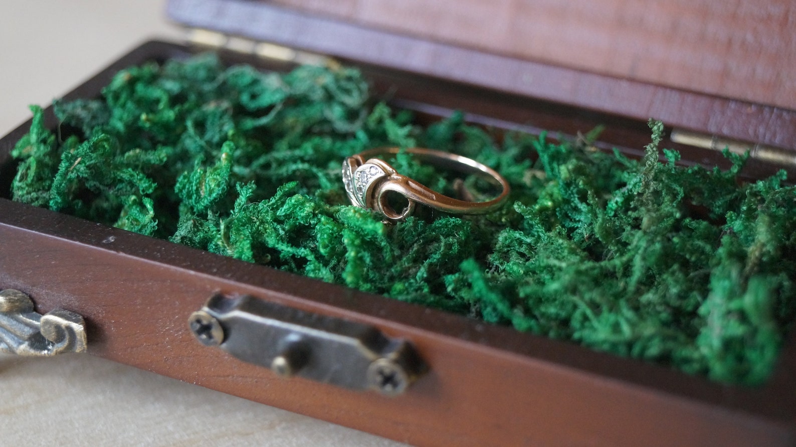 Wedding Ring Box Custom Ring Box Rustic Ring Box Wood Ring Etsy