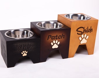 Dog Bowl Stand, Extra Large Dog bowls 2800ml,  Large Dog bowls 1500ml, Medium Dog bowls 750ml