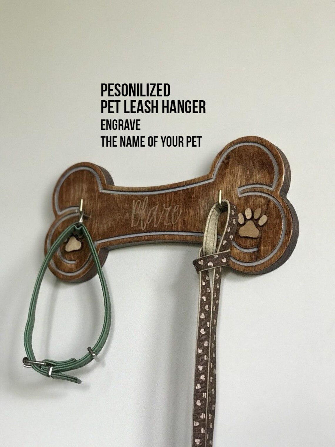 Custom Pet Leash Hanger Sandal Dog Leash Holder Dog Lead Etsy