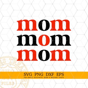 Mamma Tic Tac Toe Svg Png Dxf Eps File per Cricut e Silhouette, Mathers Day Svg, Stampabile Mamma Camicia Design Png Immagine, Download Digitale