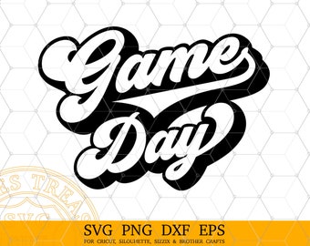 Game day Svg, Baseball Softball Svg cut file for shirt printing, for Silhouette Cameo, Cricut design, Commercial Use Digital Download