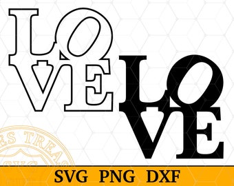 Liefde Svg, gestapelde liefde Shirt Svg-bundel, liefde vierkante Svg-bestanden knippen voor Cricut en silhouet, iconisch shirtontwerp png digitale download