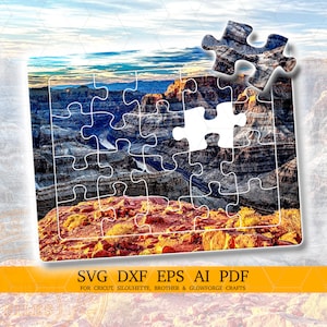 Puzzle in formato Svg, modello di puzzle in formato Svg, modello di puzzle, puzzle Dxf, puzzle per bambini in formato Svg, pezzi di puzzle in formato SVG, modello di puzzle Cricut da 20 pezzi