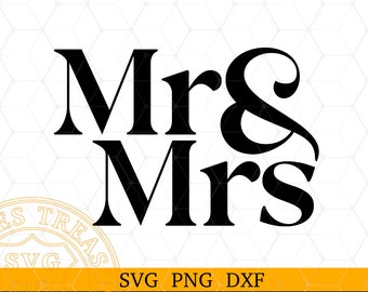 Mr & and Mrs Wedding Svg Engraving Printing Png clipart