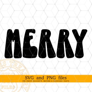 Christmas Svg, Merry Svg Design Merry Png Clipart