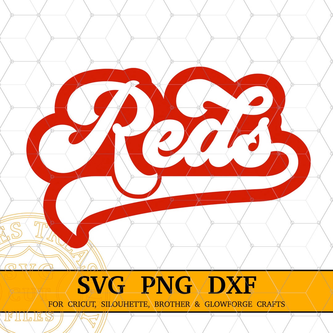 Simply Red Svg Reds Svg, Retro Reds Png, Baseball Svg, Baseball Team Svg, Baseball Png ...