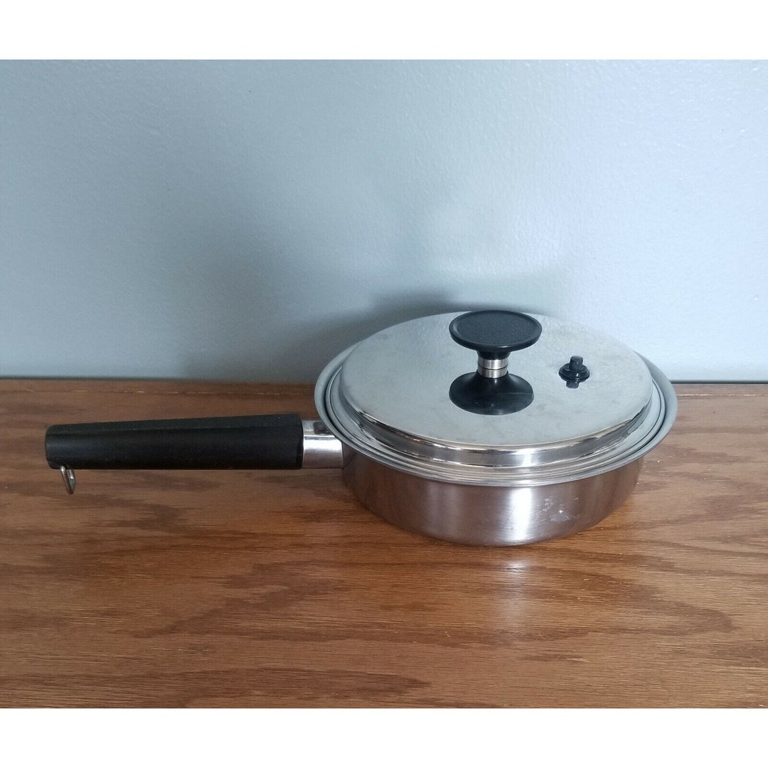 Vintage EKCO Prestige 1 Quart QT Sauce Pan With Venting Lid Etsy