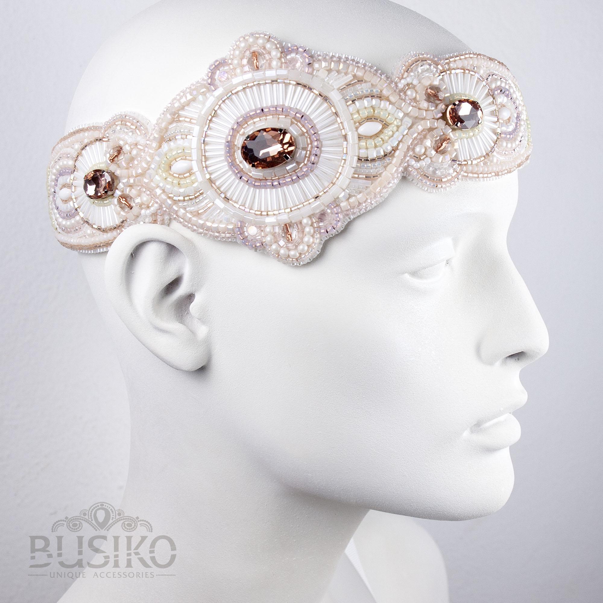 Gorgeous belt or can be used as headpiece DIY Birdcage Veil and Belt main image 4