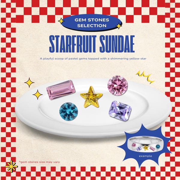 Zestaw z glinki srebrnej i kamieni szlachetnych (bez narzędzi i instrukcji)