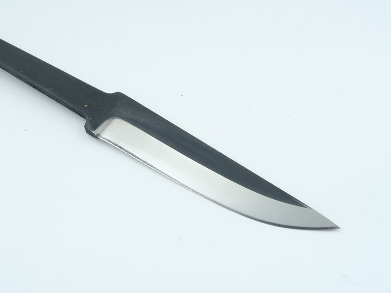 Scandi knifeblade met ricasso Blade blanks Lauri Finland. Etsy