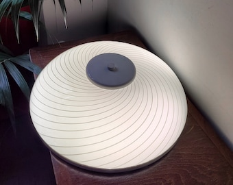 Lampada da soffitto grande di Murano XXL in vetro di Murano con montaggio a incasso Lampada di design italiano della metà del secolo Lampada in vetro di Murano