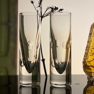 Vintage Crystal Long Drink Tumblers High Ball Glasses Water Tumbler Cocktail Glasses Crystal Cut Glasses Luxury Barware Gift for Him