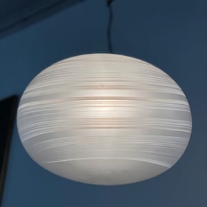Murano Ceiling Light Mid Century Murano Chandelier Murano Pendant Light Murano Glass Shade Lamp Swirling Glass Light