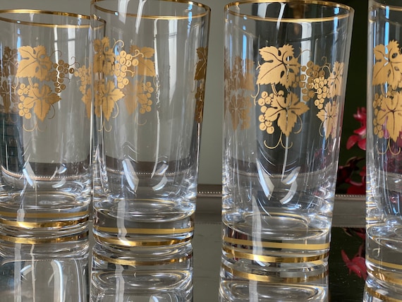 BACCARAT Heavy Crystal Glasses Water Tumblers Italian BACCARAT Heavy Crystal Glasses Water Tumblers Italian