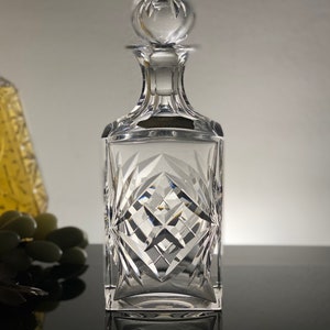 SAINT LOUIS Crystal Whisky Decanter Liquore Cognac Rum Spirits Bottiglia Lusso Bar Decor Cristallo Decanter Regalo per Lui