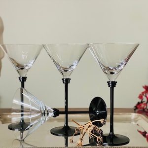 Vintage Murano Champagne Coupes  Champagne Glasses Set of 4 Cocktail Glasses Colored Glasses
